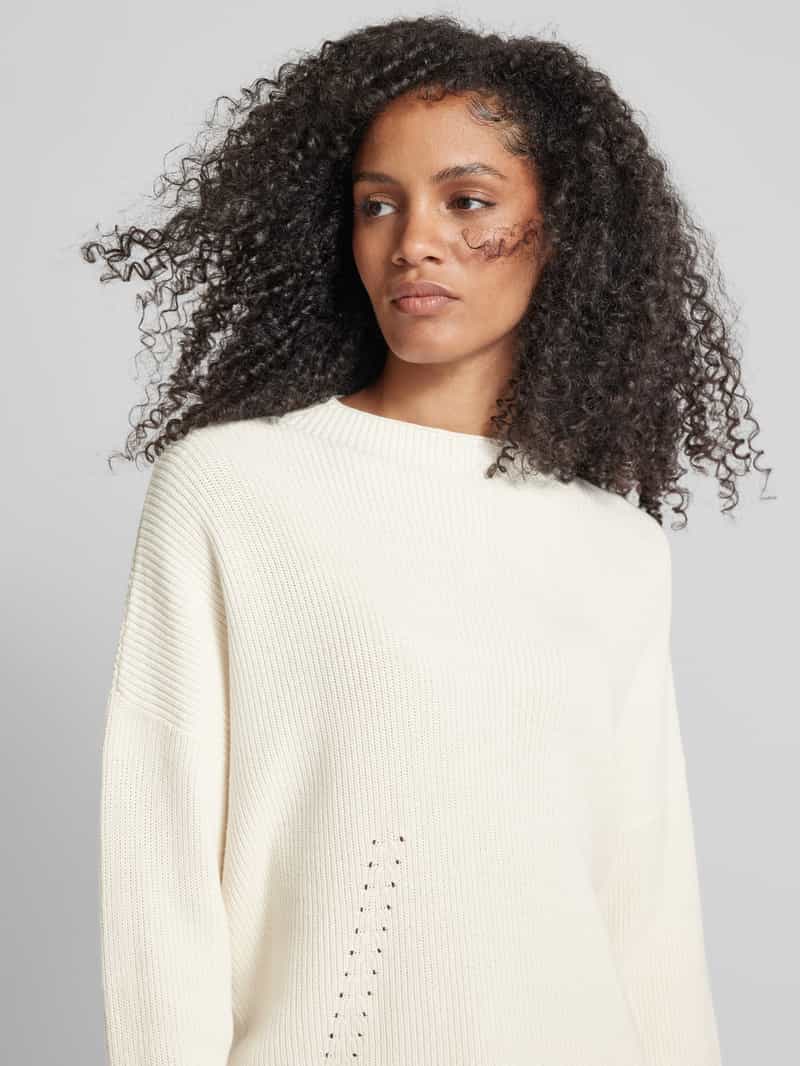 Armani Exchange Gebreide pullover met ronde hals