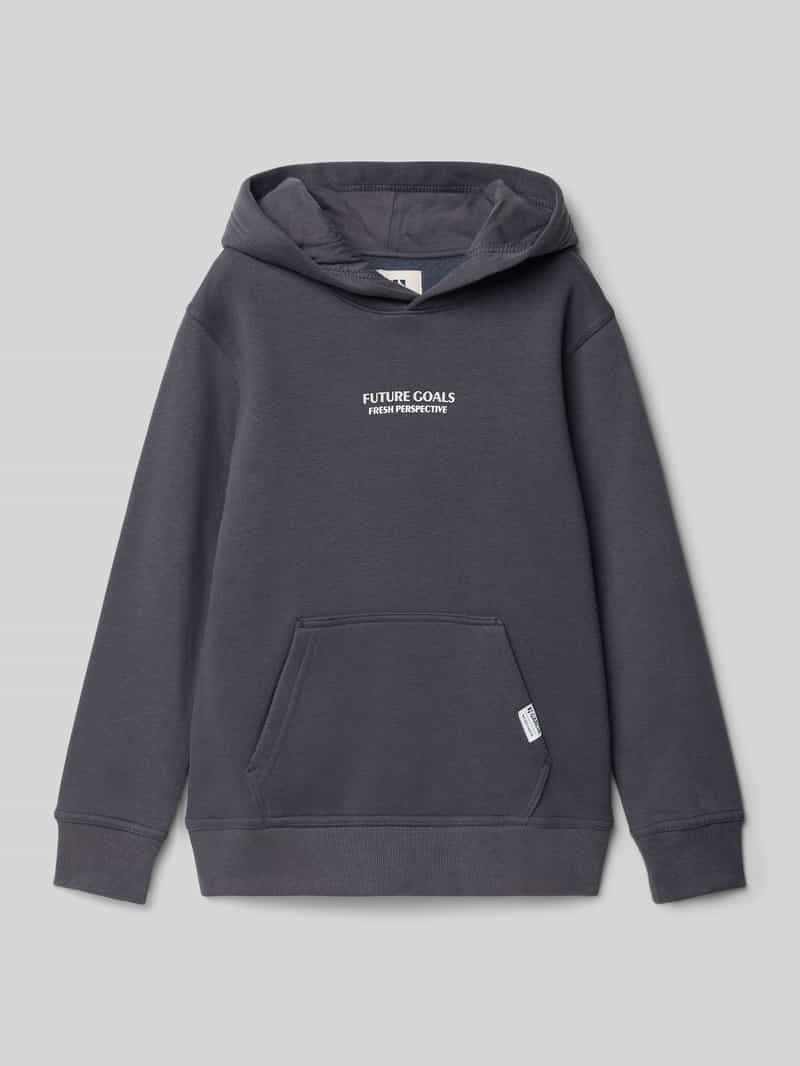 Garcia Regular fit hoodie met kangoeroezak