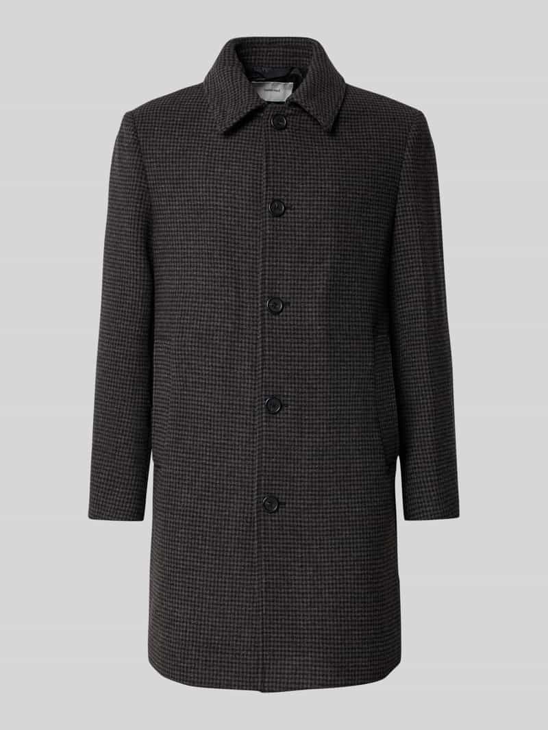Selected Homme Regular fit lange jas van wolmix model 'ARCHIVE'