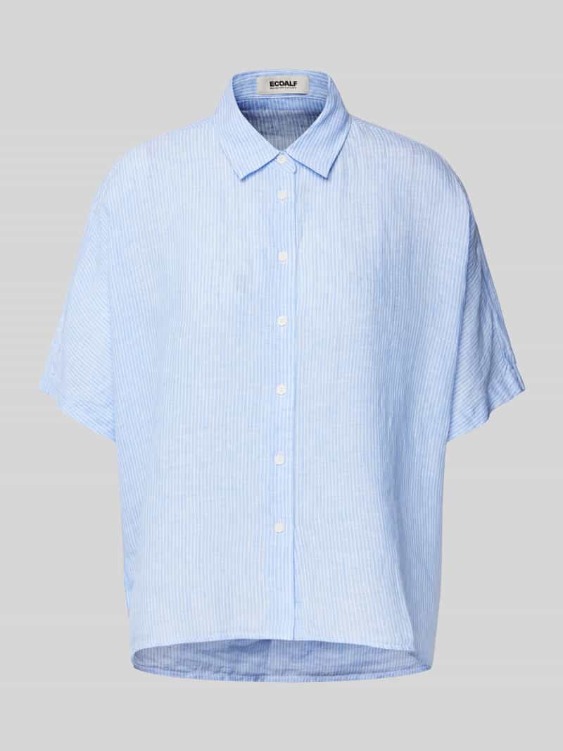 ECOALF Regular fit linnen overhemdblouse met 1 2-mouwen model 'MELANIAALF'