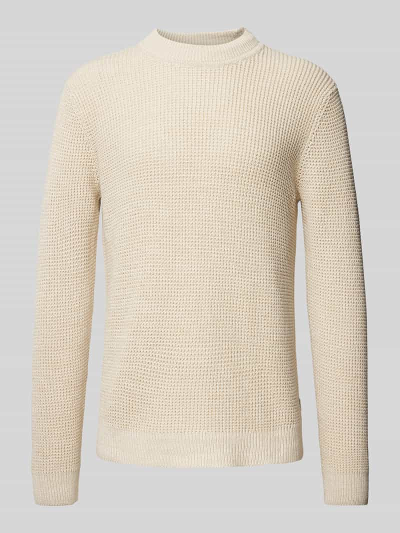 Jack & Jones Premium Gebreide pullover met ribboorden, model 'VIGGO'