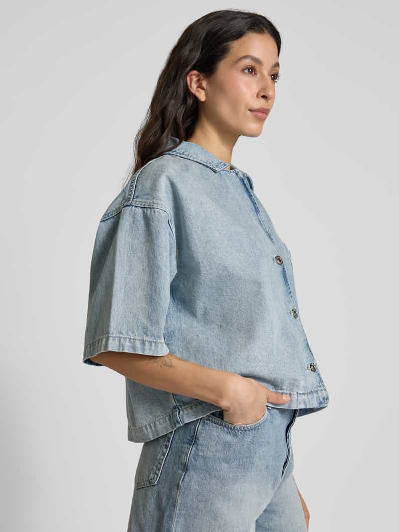 HUGO Jeansjack met 1 2-mouwen model 'Gesila'