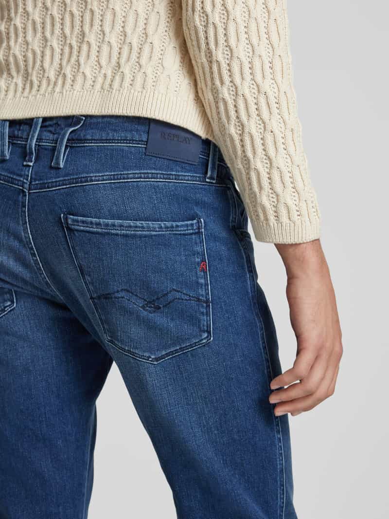 Replay Slim fit jeans in 5-pocketmodel model 'ANBASS'