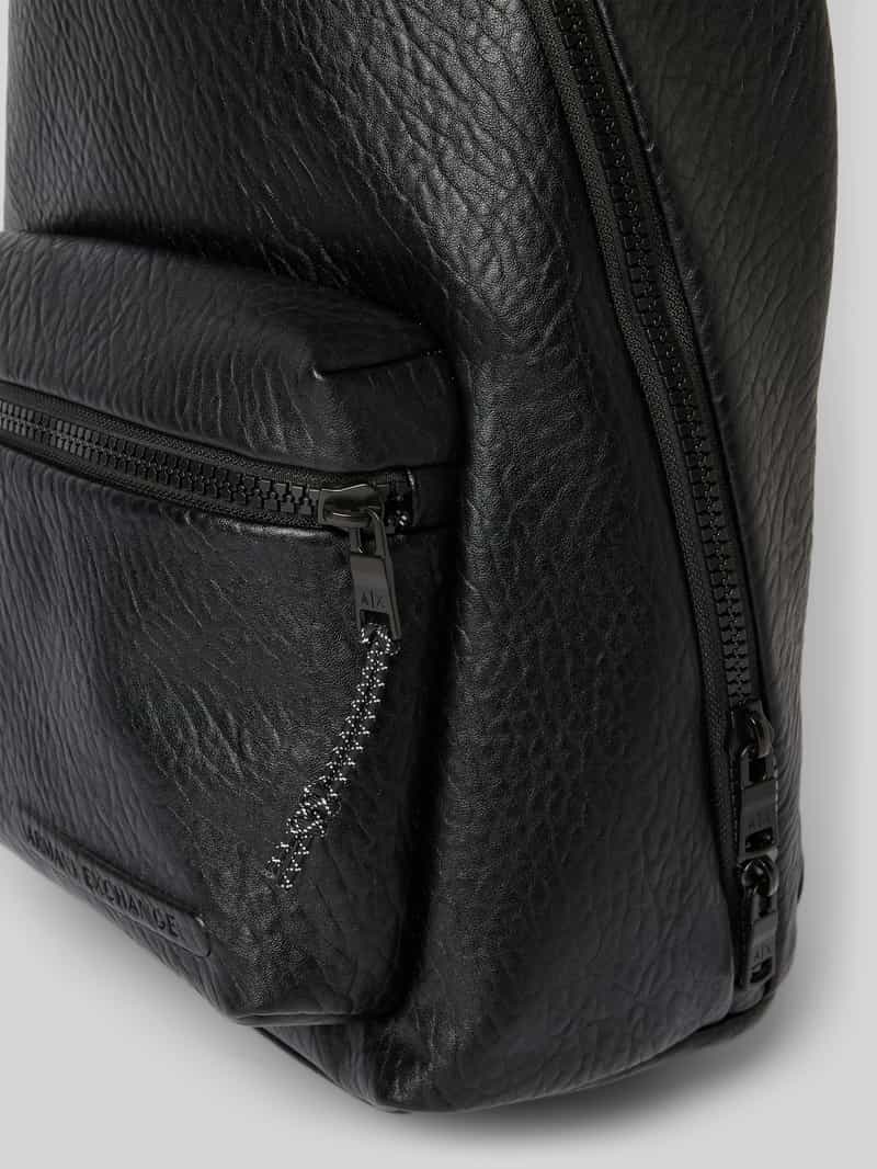 Armani Exchange Rugzak in leerlook model 'VENICE'