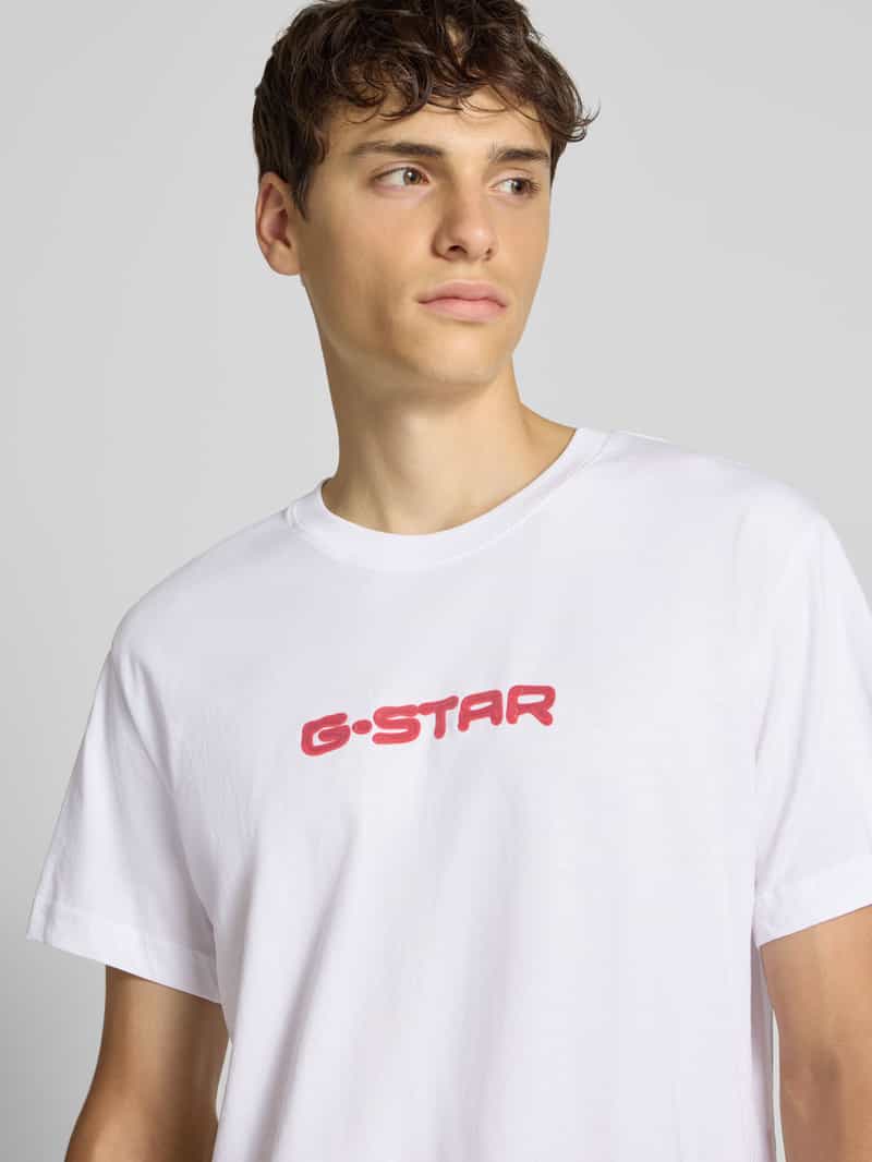 G-Star Raw T-shirt met labelprint