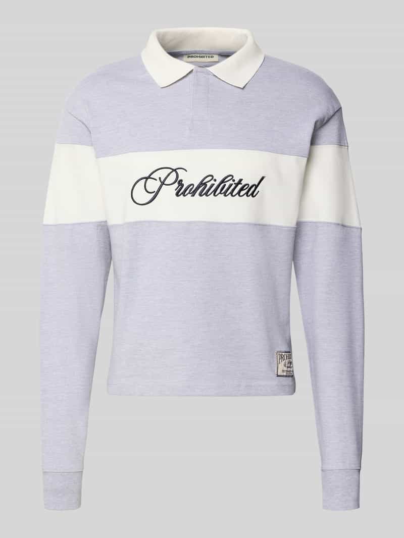 PROHIBITED Sweatshirt van puur katoen