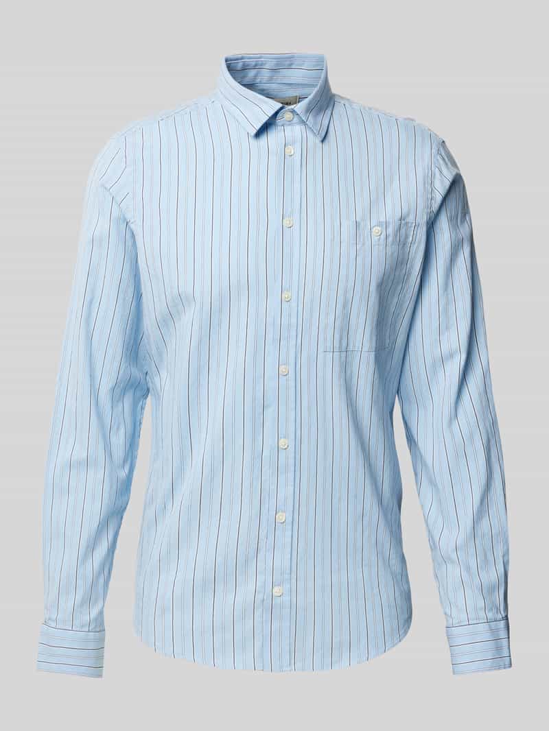 casual friday Regular fit vrijetijdsoverhemd met borstzak model 'FREDDI'