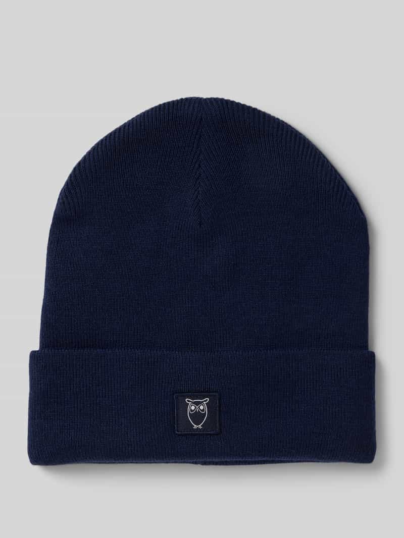 Knowledge Cotton Apparel Muts van zuivere wol model 'Merino'