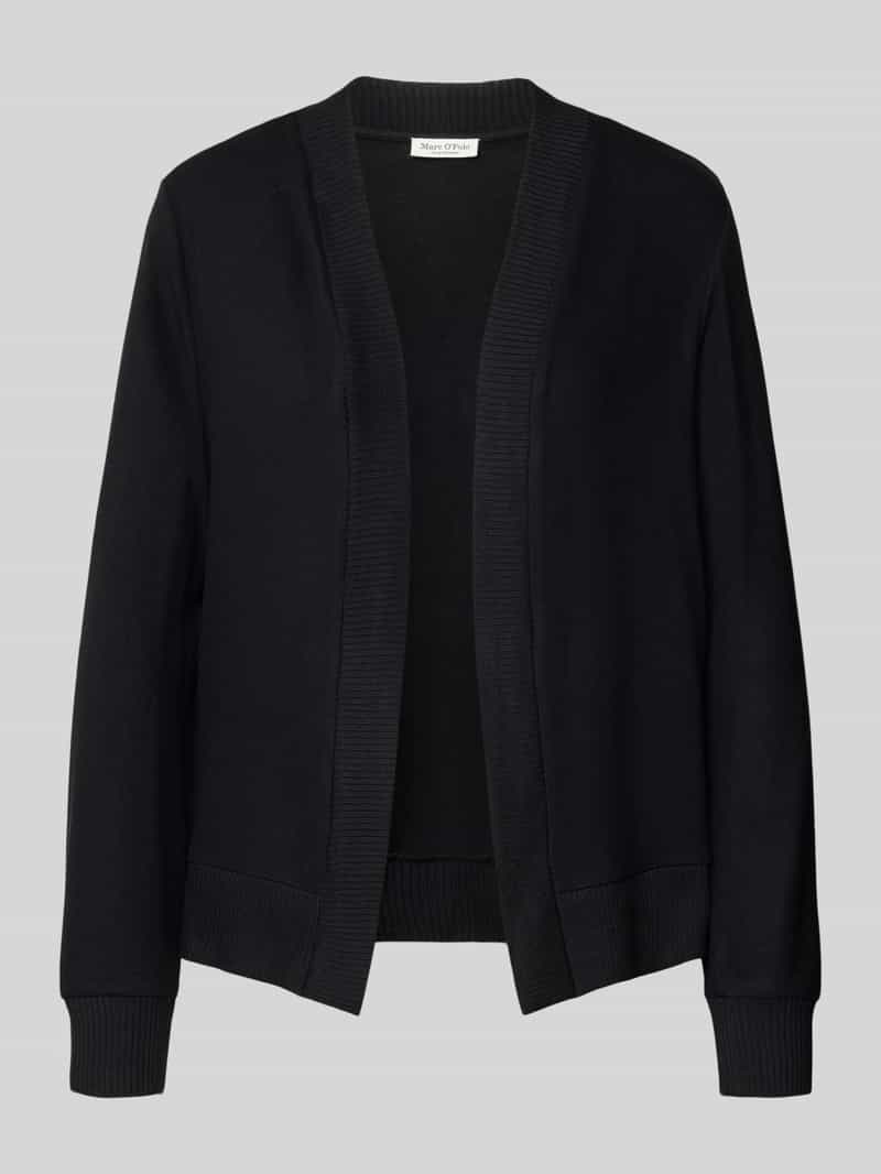 Marc O'Polo Regular fit gebreid jack van modalmix