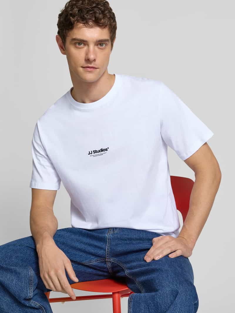 jack & jones T-shirt met ronde hals model 'SOHO'