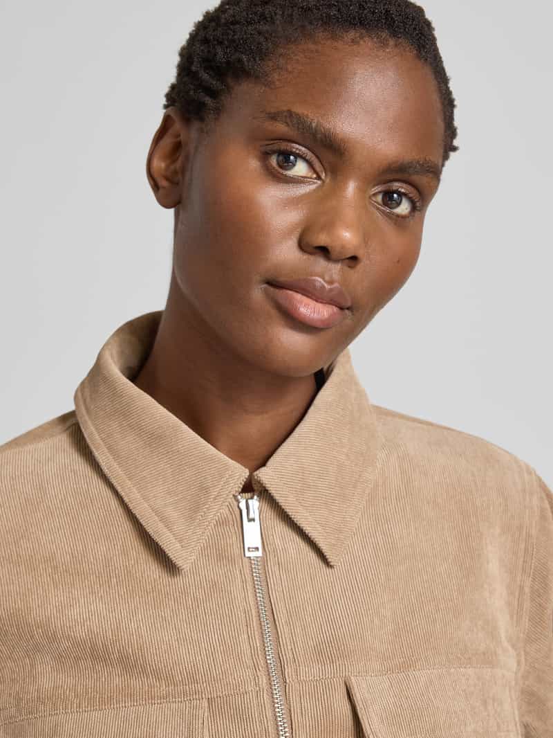 Opus Corduroy jack met borstzakken model 'Hamoni'