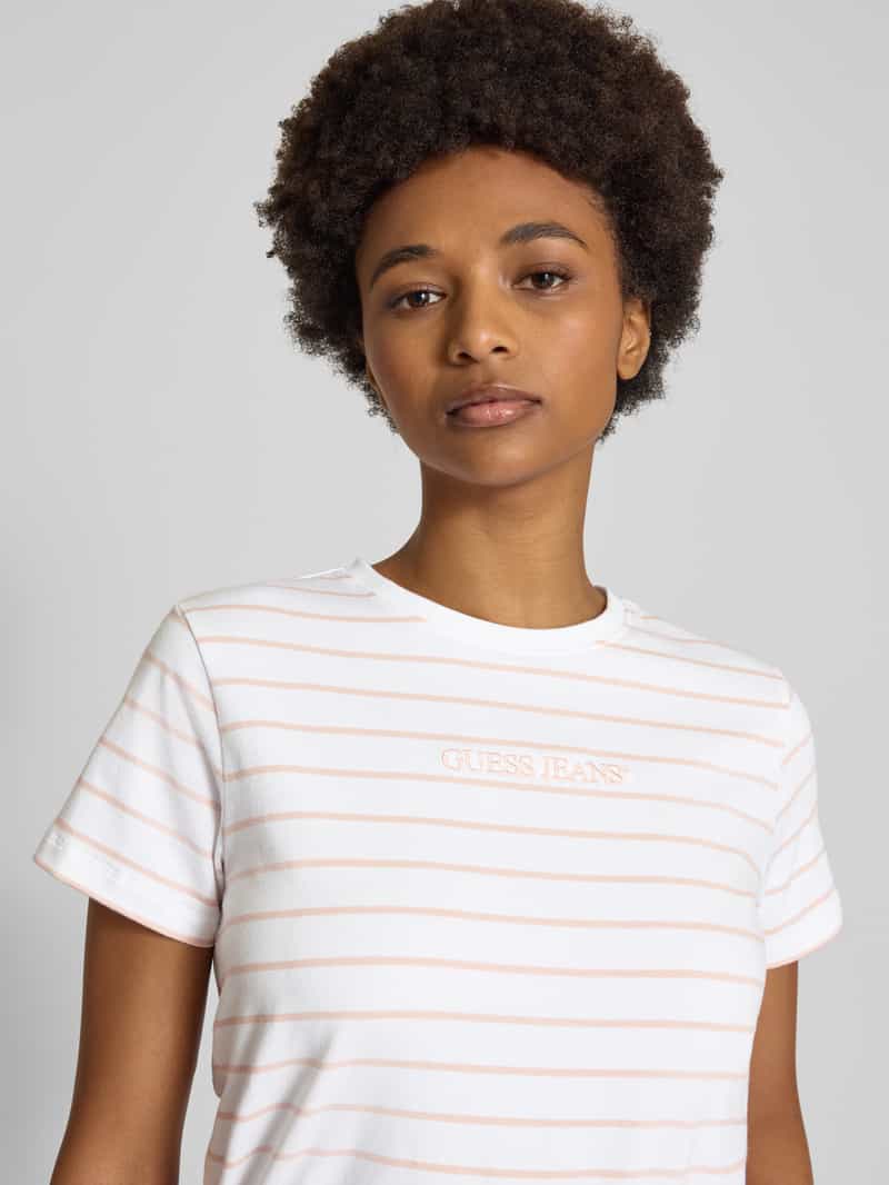 Guess Jeans T-shirt met labelstitching