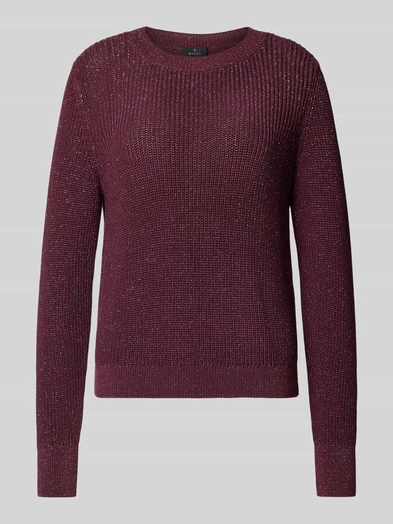 monari Gebreide pullover met ribboorden