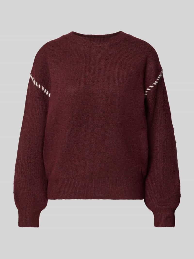FREE QUENT Gebreide pullover met ronde hals model 'Kinlock'