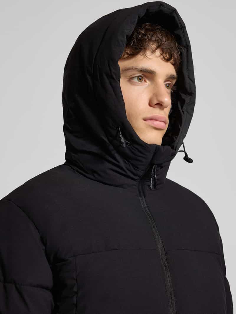 jack & jones Regular fit gewatteerd jack met capuchon model 'Jorve'