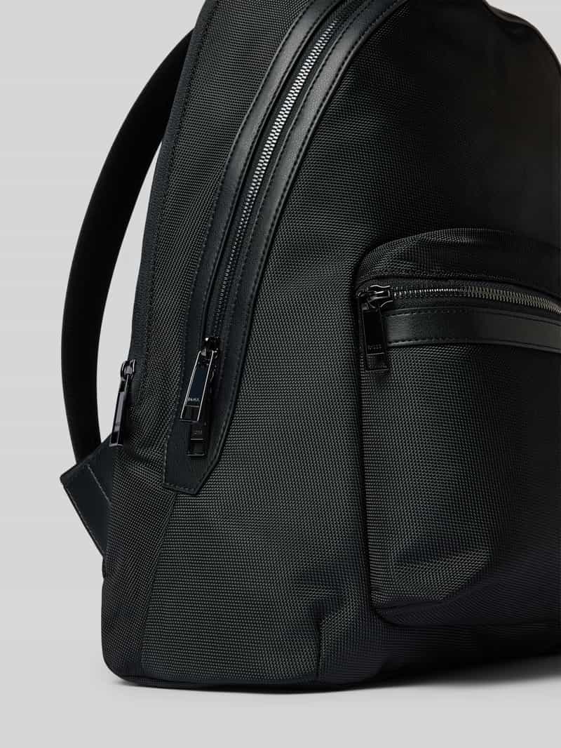 Boss Rugzak met label in reliëf model 'Ray'