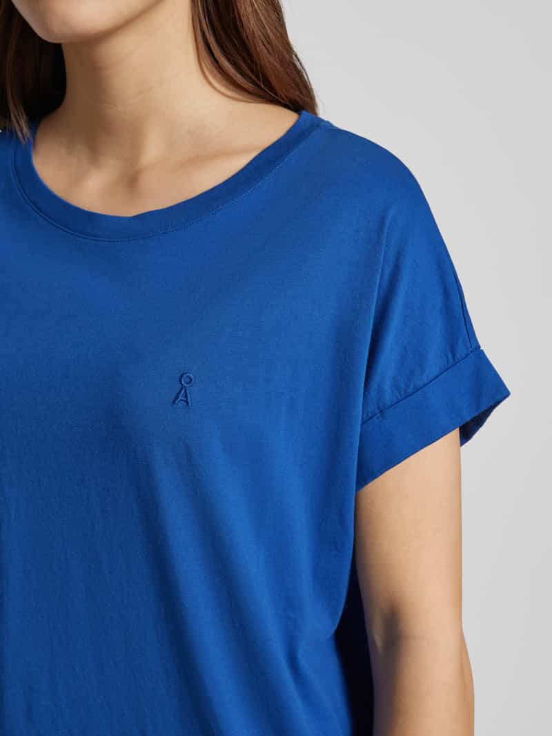 ARMEDANGELS T-shirt met labelstitching model 'IDAARA'