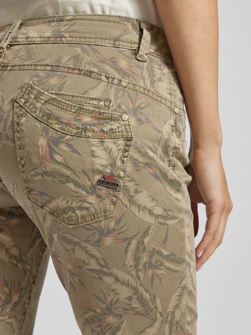 Buena Vista Stoffen broek met verkorte pasvorm model 'Malibu'