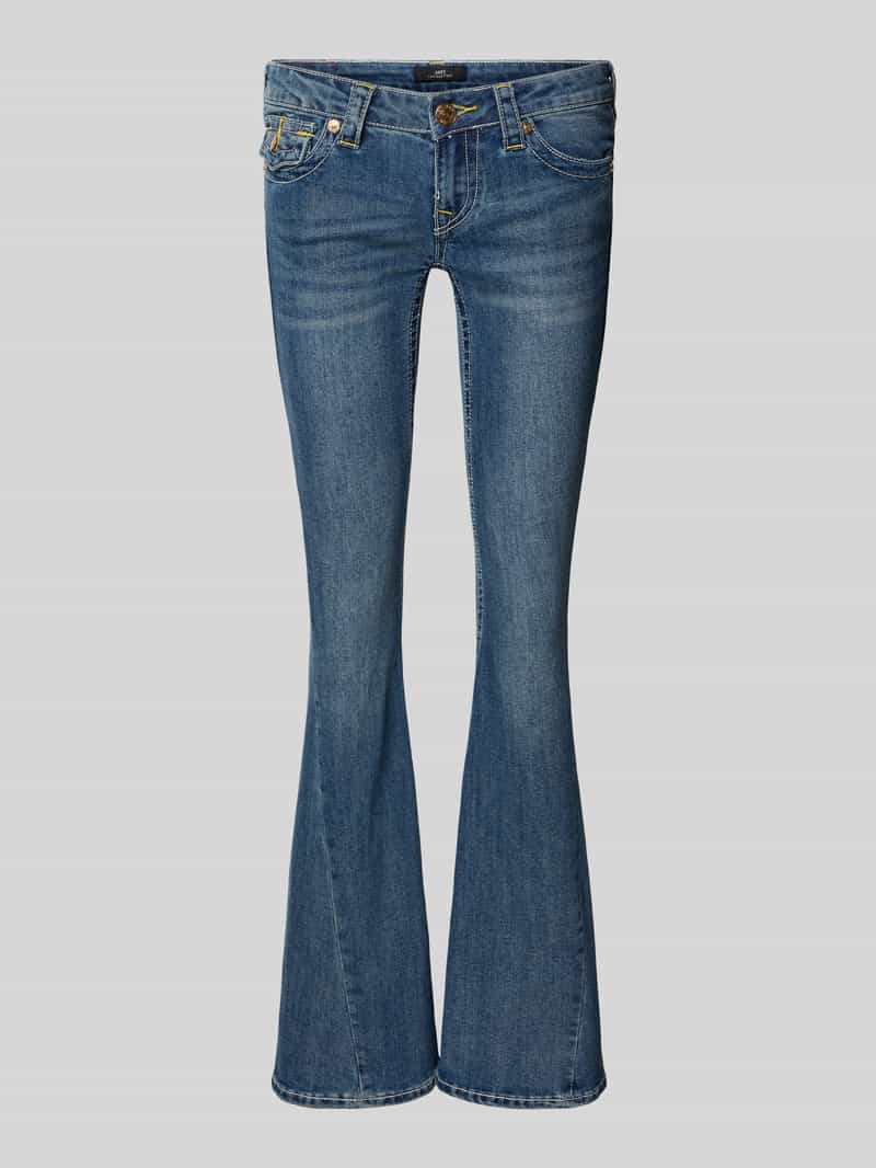 low rise flared jeans in 5-pocketmodel model 'JOEY'