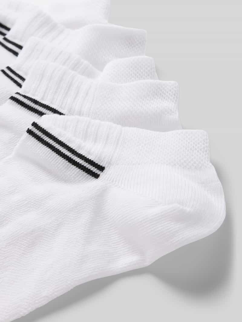 CAMANO Sneakersokken in een set van 5 paar met logodetail