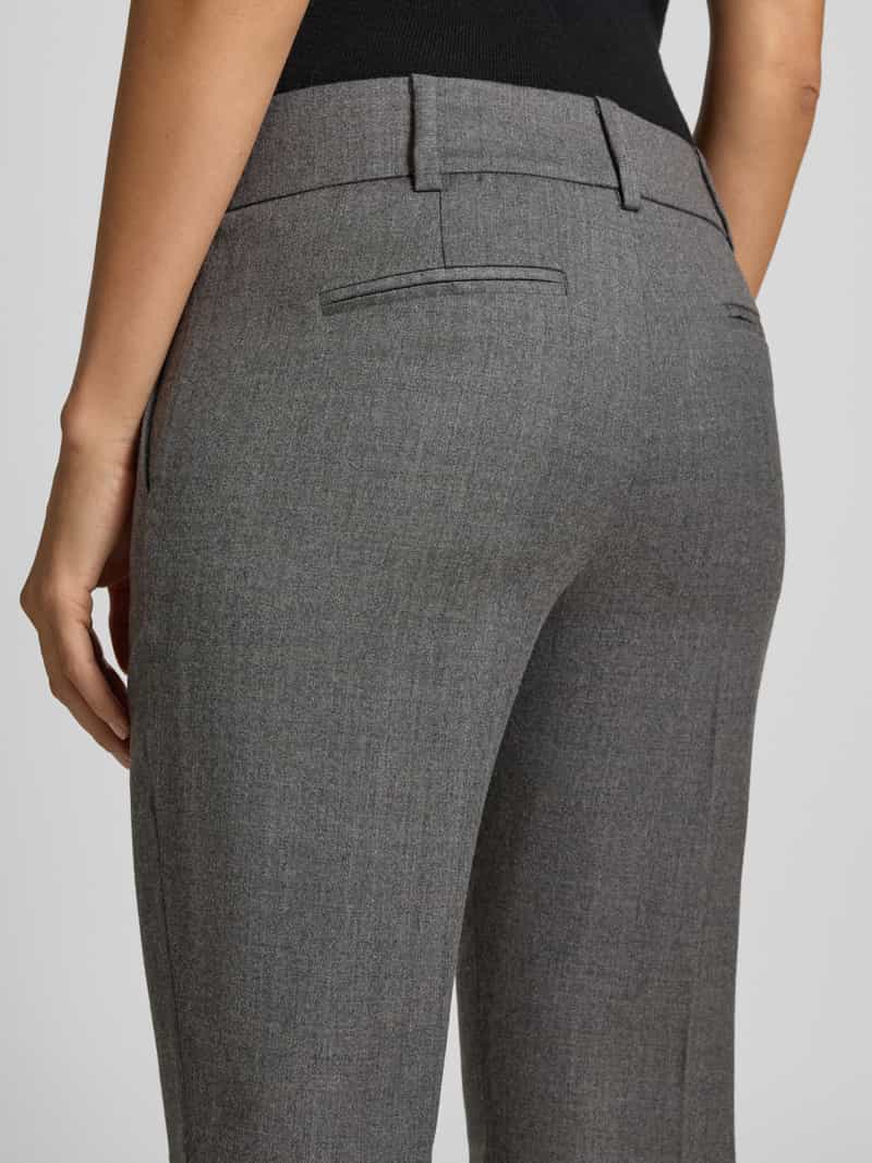 Windsor Slim fit broek van een mix van scheerwol en elastaan