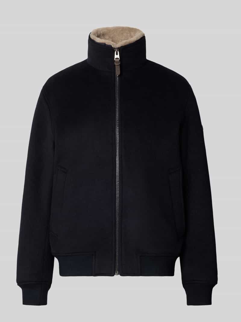 JOOP! COLLECTION Regular fit blouson van wolmix met kasjmier-aandeel