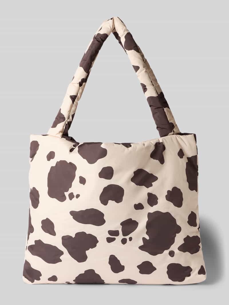 STUDIO NOOS Mom bag in doorgestikte look model 'Holy Cow'