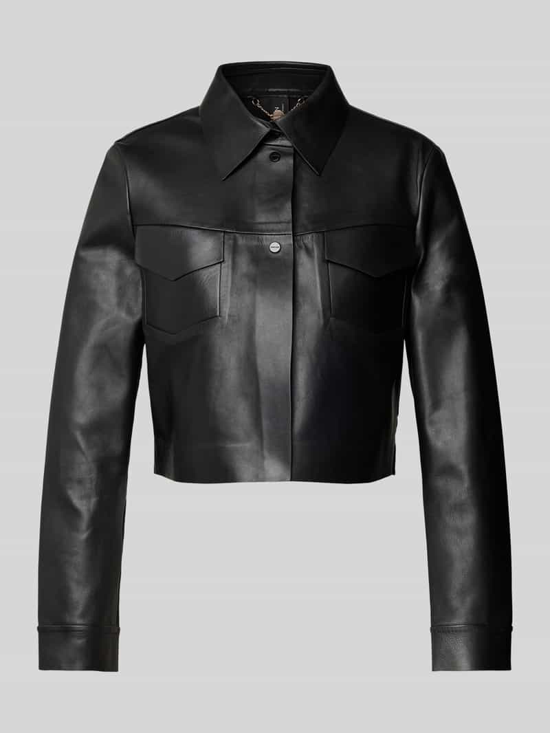 Marc Cain Jas in leerlook