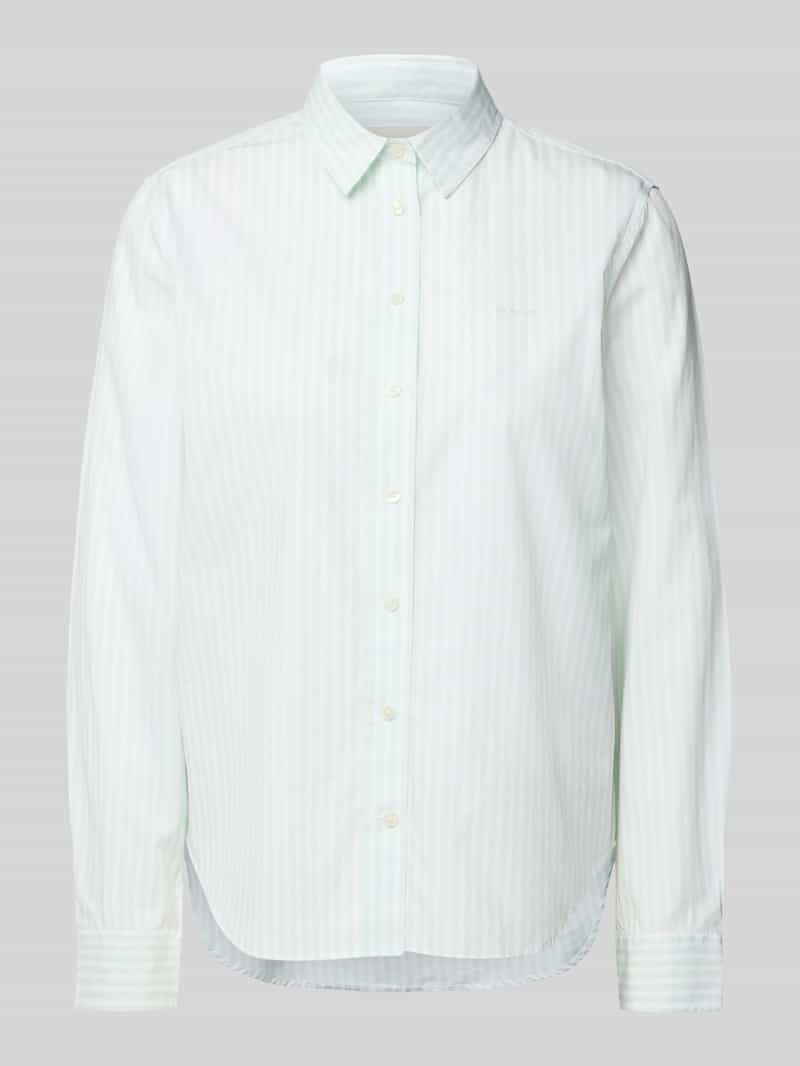 Gant Overhemdblouse met labelstitching