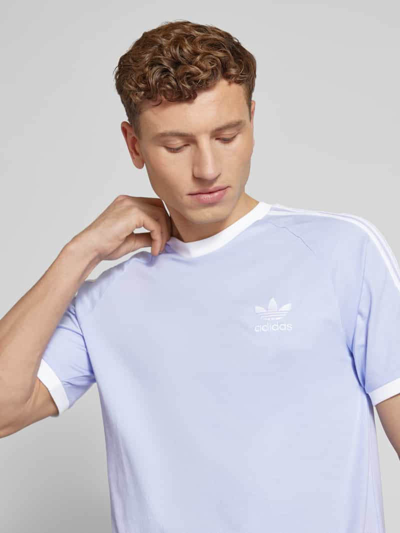 adidas Originals T-shirt met labelstitching model '3-STRIPES'