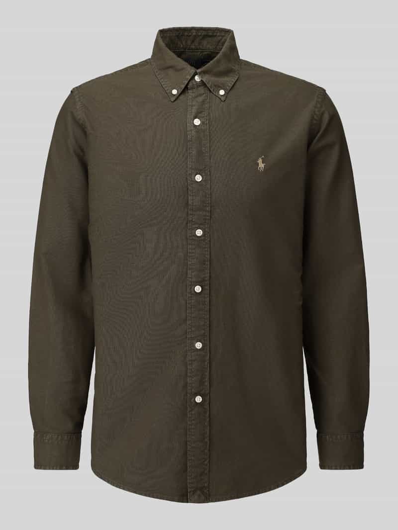 Polo Ralph Lauren Regular fit klassiek vrijetijdsoverhemd met geborduurd logo