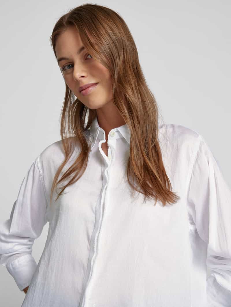 0039 italy Overhemdblouse met knoopsluiting model 'MIRA'