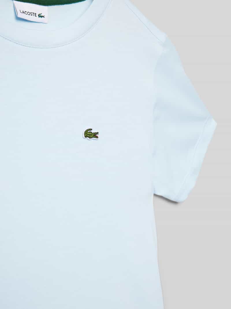 Lacoste T-shirt met labeldetail