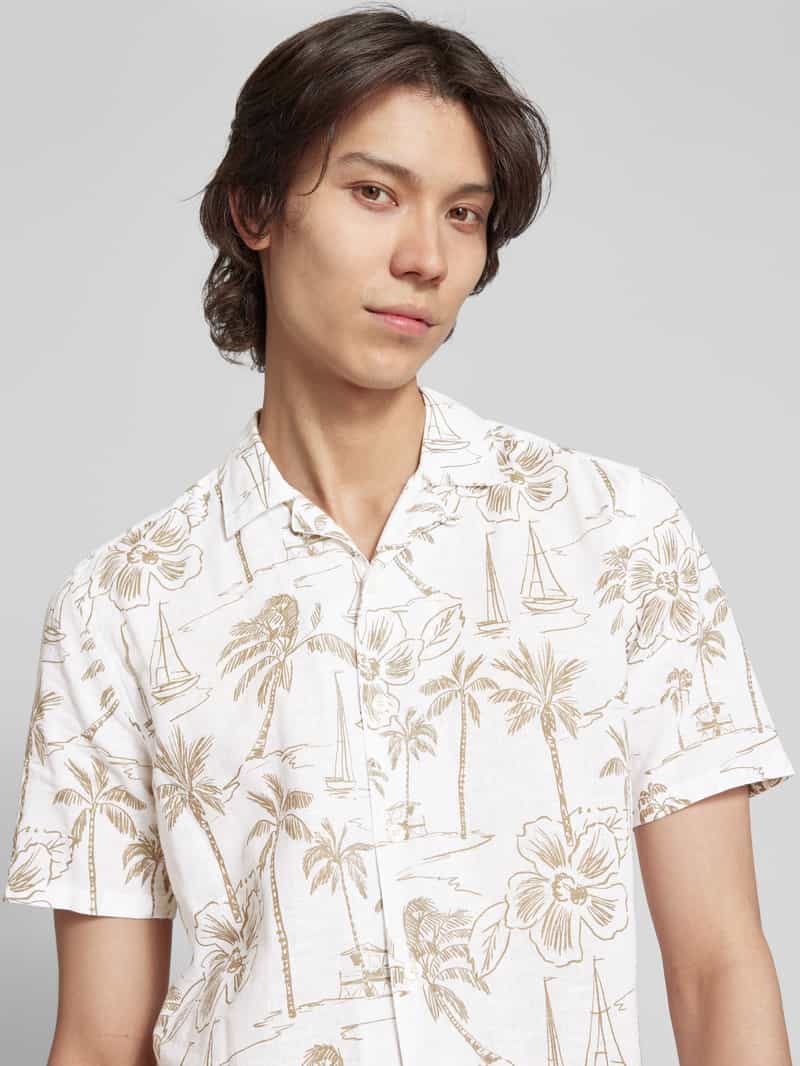 Only & Sons Regular fit vrijetijdsoverhemd met reverskraag model 'CAIDEN'