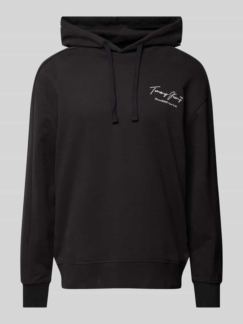 Tommy Jeans Hoodie met labelstitching