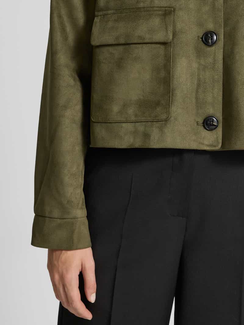 NEO NOIR Regular fit jack met platte kraag model 'Romana'