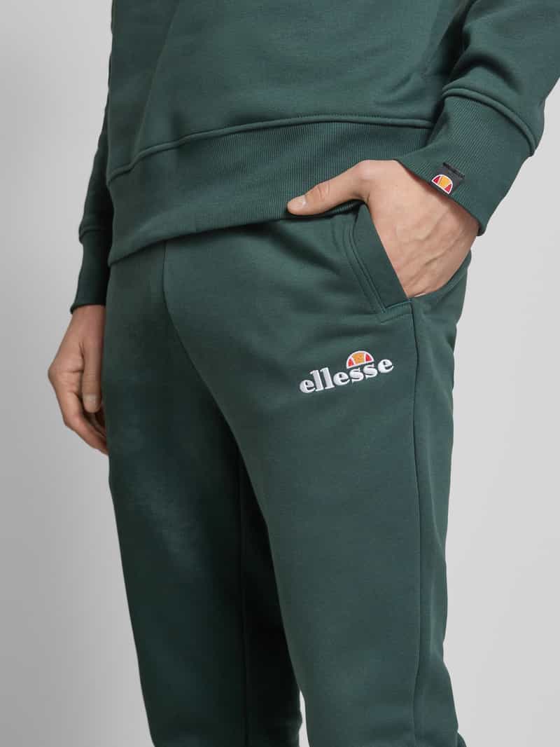 Ellesse Regular fit sweatpants met labelstitching model 'Nioro'