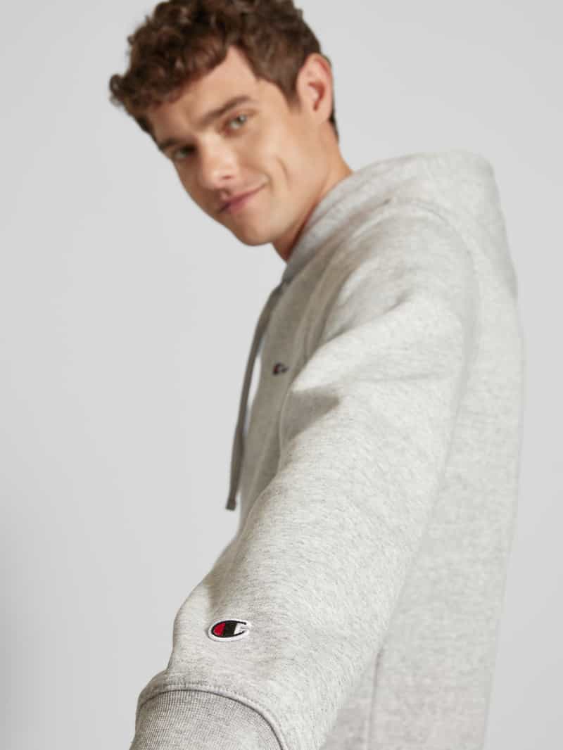 Champion Hoodie met labelstitching