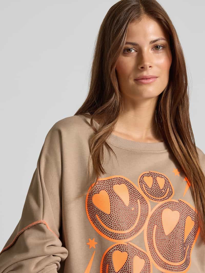 miss goodlife Relaxed fit sweatshirt met motiefprint
