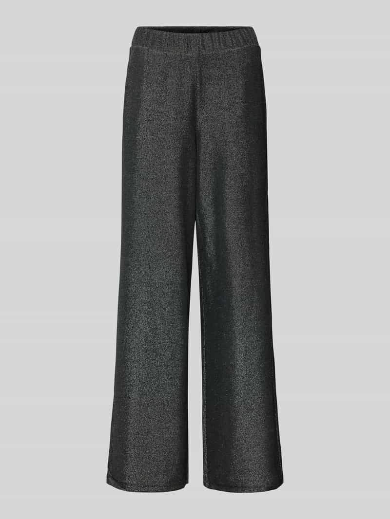 Tom Tailor Denim Loose fit palazzobroek met glittereffect