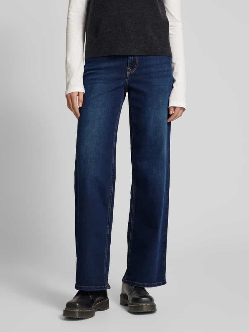 Only Wide fit jeans, model 'MADISON' jeansblauw, foto 3