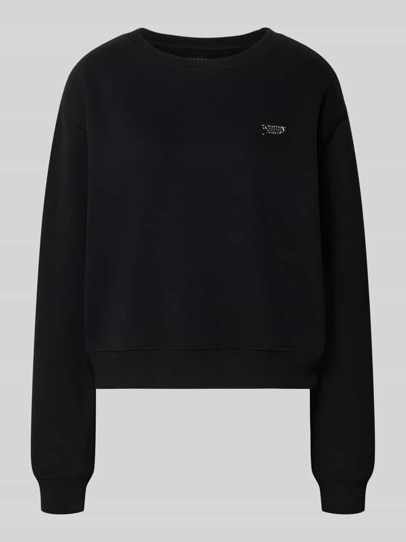 Tommy Jeans Relaxed fit sweatshirt van katoenmix