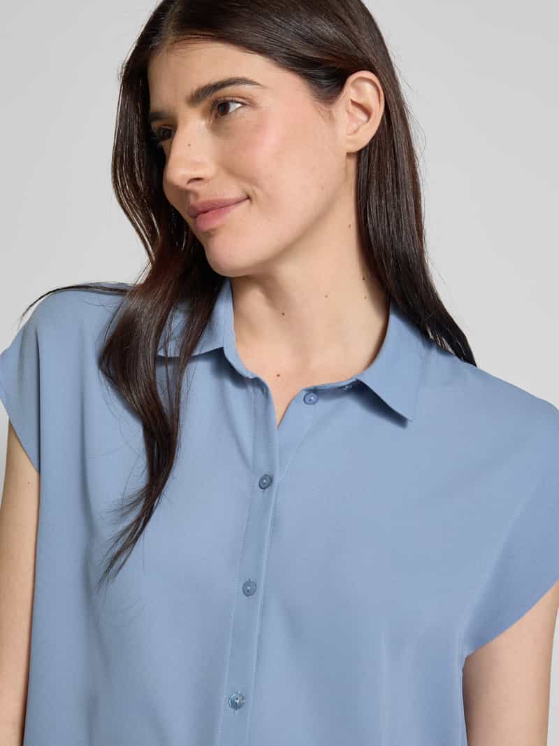 Jake*s Collection Regular fit blouse met kapmouwen