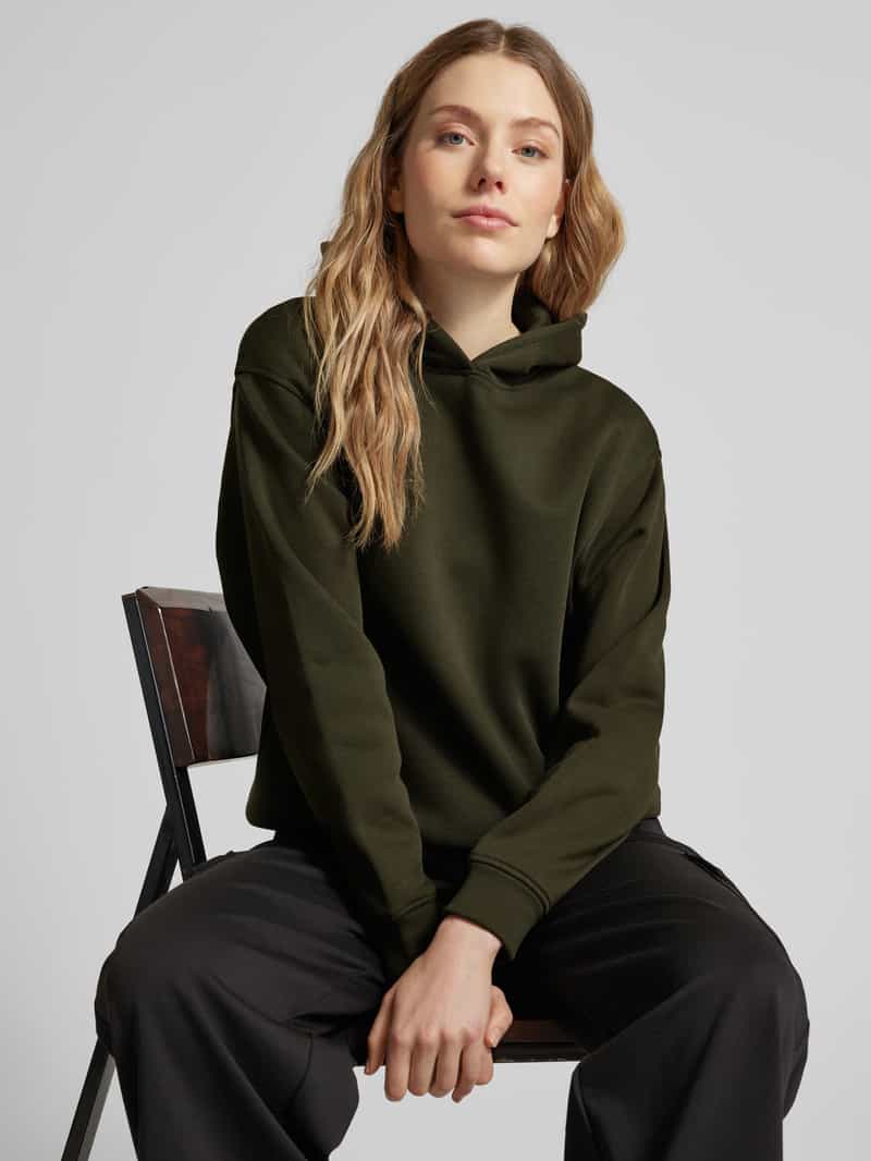 MSCH Copenhagen Hoodie met extra brede schouders model 'Ethella'