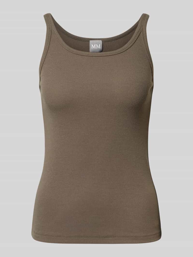 MM Tanktop in riblook model 'STRENNA'