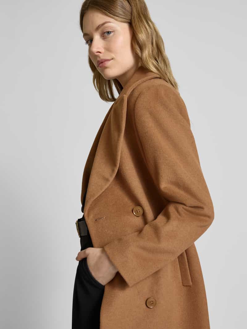 Lauren Ralph Lauren Lange jas met kasjmier en reverskraag