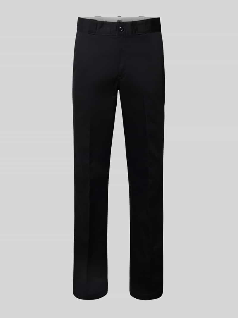 Dickies Straight fit stoffen broek met achterzakken