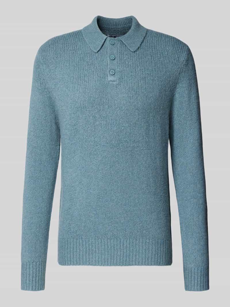 Jake*s Studio Men Regular fit pullover met katoen en wol model 'WALTER'