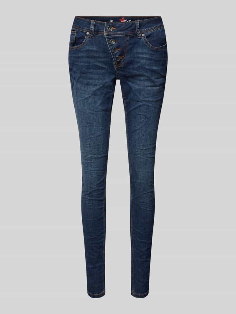 Buena Vista Skinny fit jeans met viscose model 'Malibu'