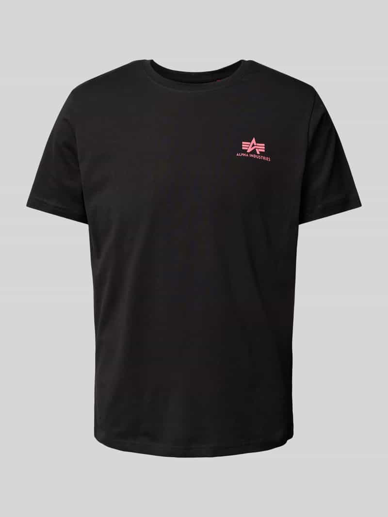 alpha industries T-shirt met labelprint